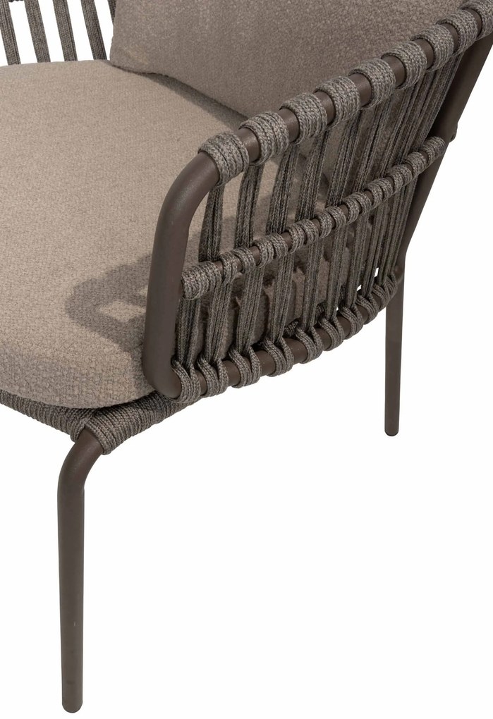 4 Seasons Outdoor Capalbio tuinstoel terre SALE Tuinstoel bruin weerbestendig
