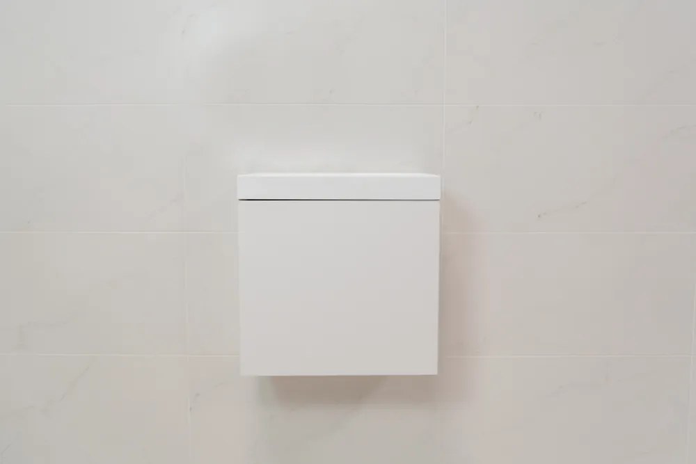 Sanigoods Minimo fontein onderkast 40cm wit mat
