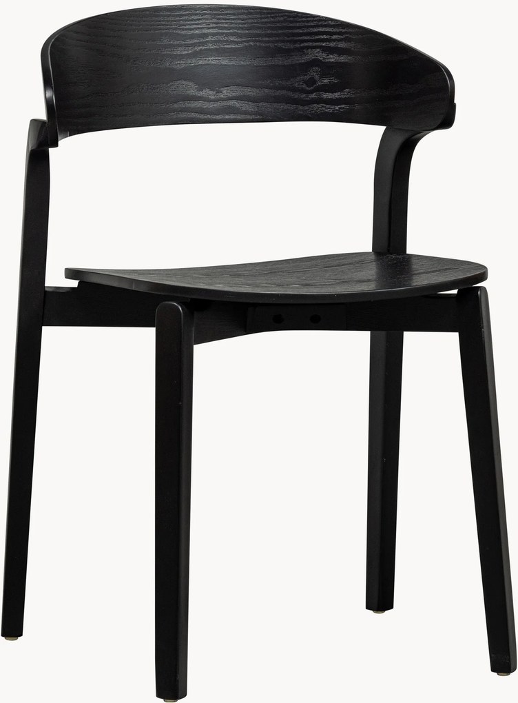 Eetkamerstoelen Cras van essenhout, 2 stuks