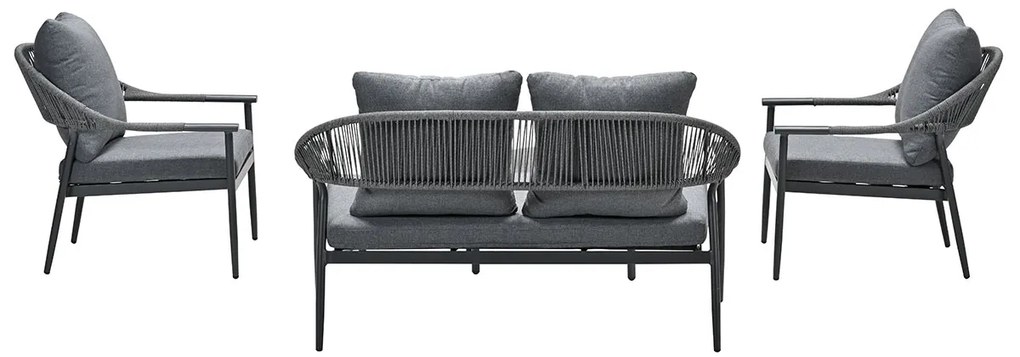 Garden Impressions Charly loungeset 5-delig - grijs
