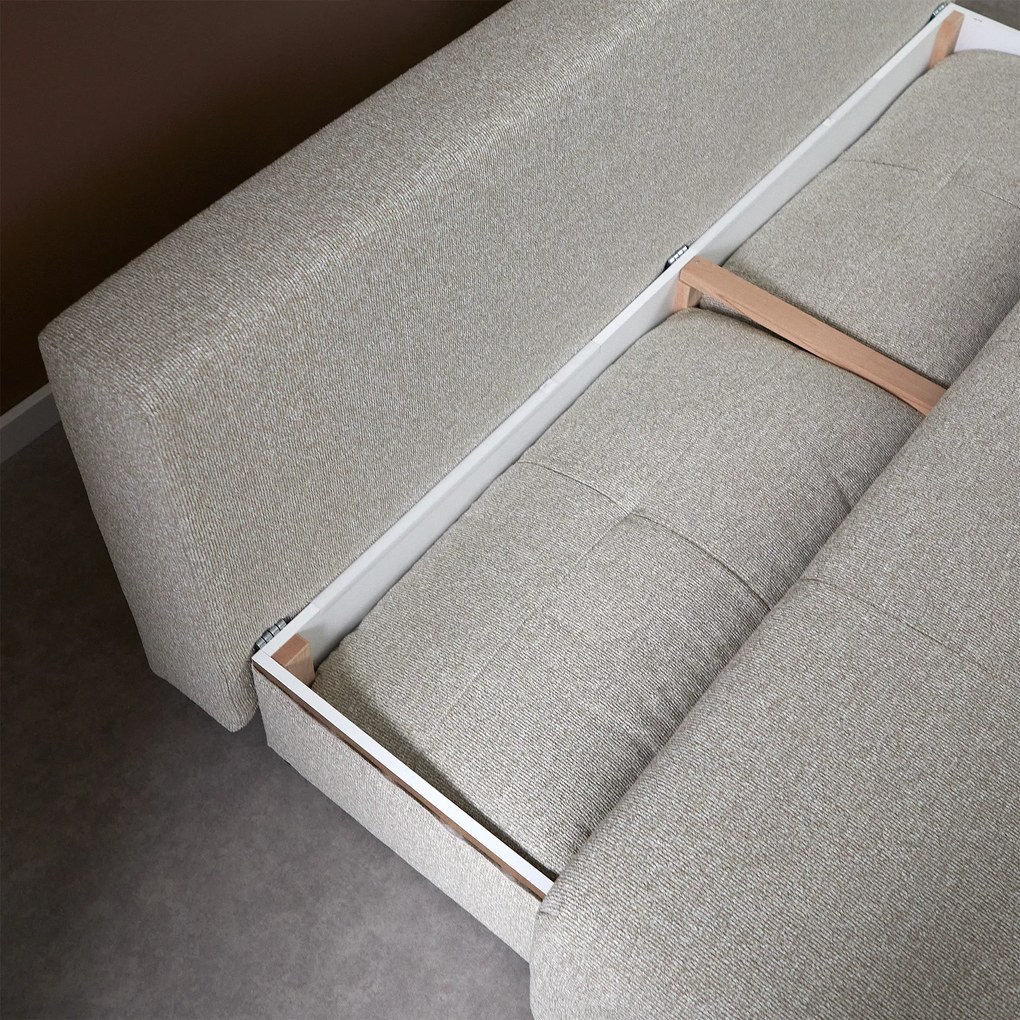Lounge Slaapbank Beige