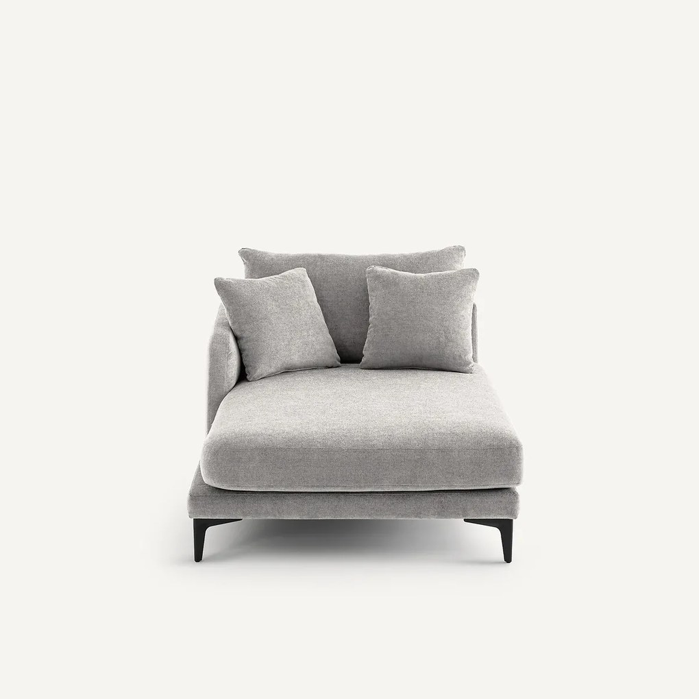 Longchair van polyestermix, MODERNISTE, ontwerp Emmanuel Gallina