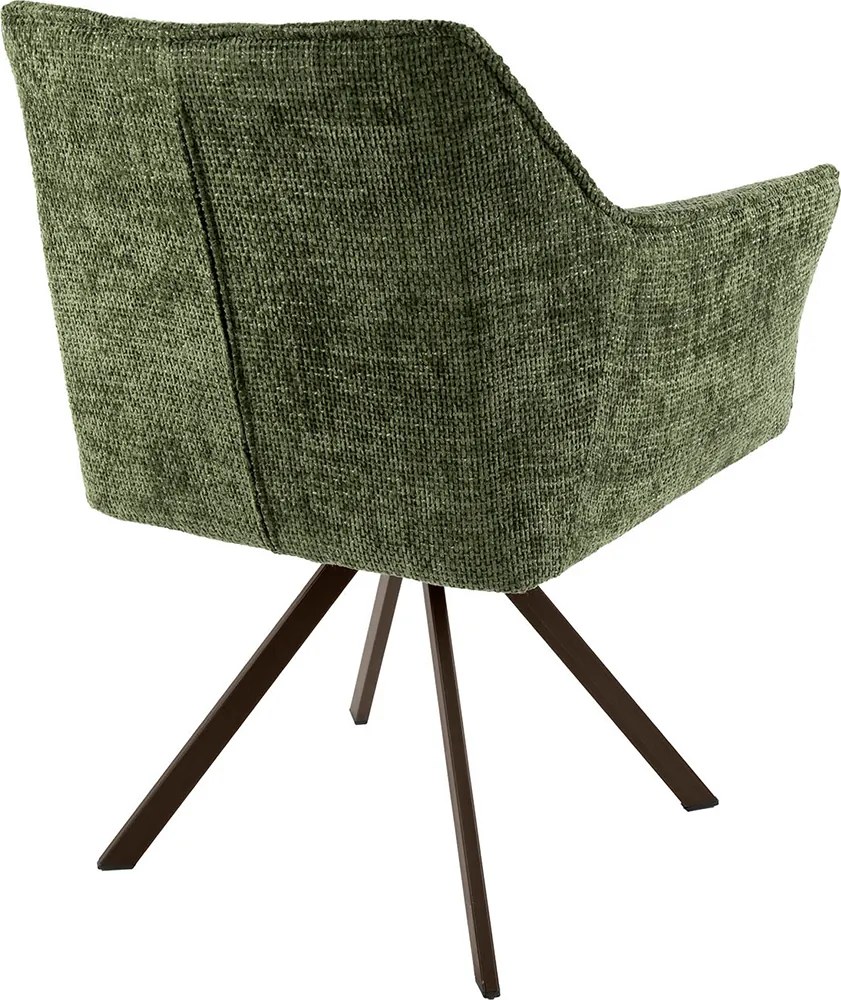 Draaibare Eetkamerstoel Groen