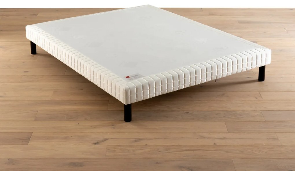 Ensemble matras met veren l'Illustre + beddenbodem