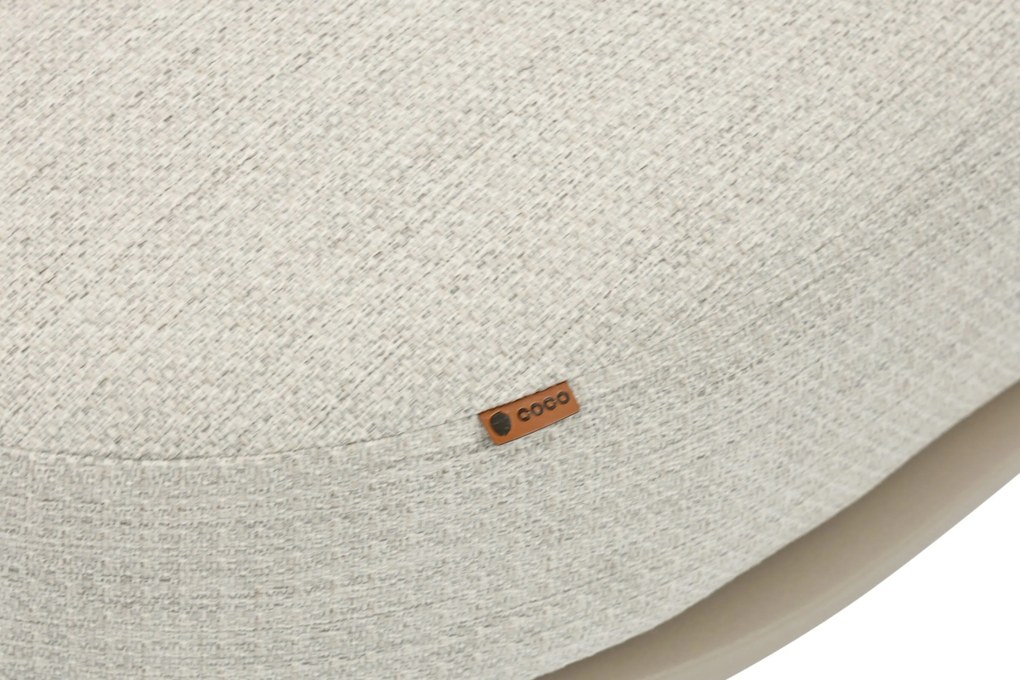 Hoek loungeset 5 personen Outdoor textiel Zand/Beige Coco Dunea