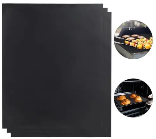 Barbecuemat - teflon BBQ mat - ovenmat - bakmat - 40 x 50 cm - hittebestendig
