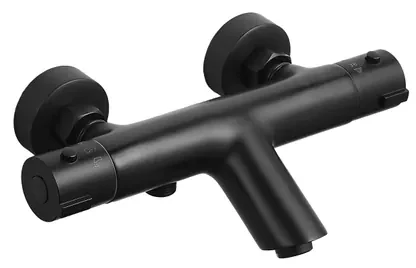 Adema Sparkle 2.0 thermostatische bad-/douchekraan - zwart SW696251
