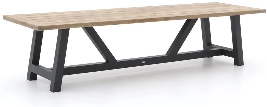 Tuin eettafel Bellagio  | Rechthoekig  | Tuintafel Teakhout | 330x100cm | 10 personen | Kees Smit Tuinmeubelen