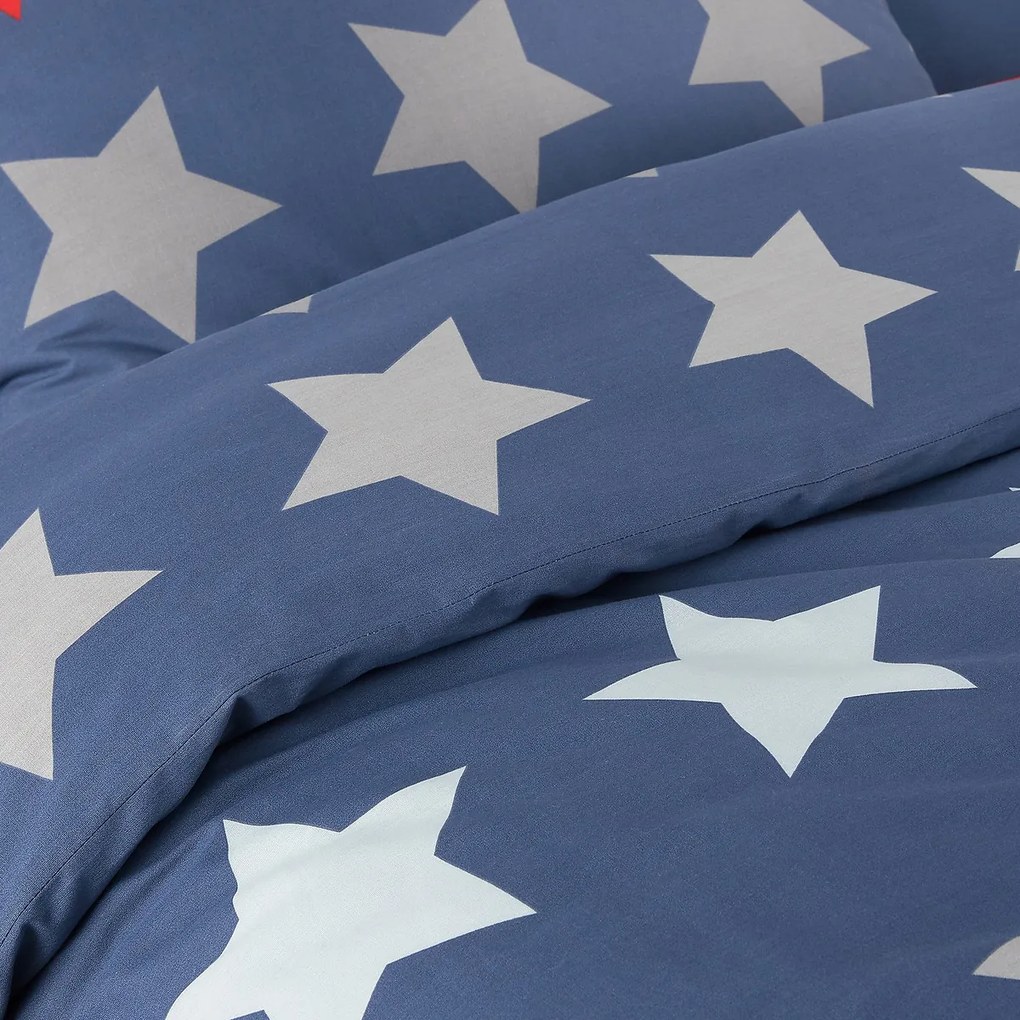 Dekbedovertrek in katoen, Stars