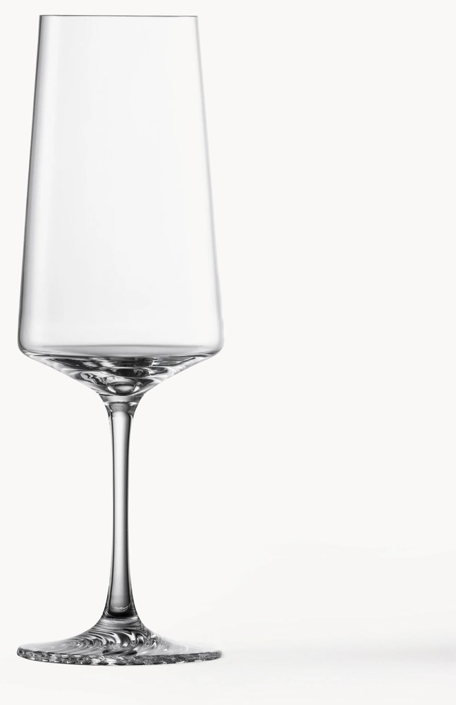 Kristallen champagneglazen Echo, 4-delig