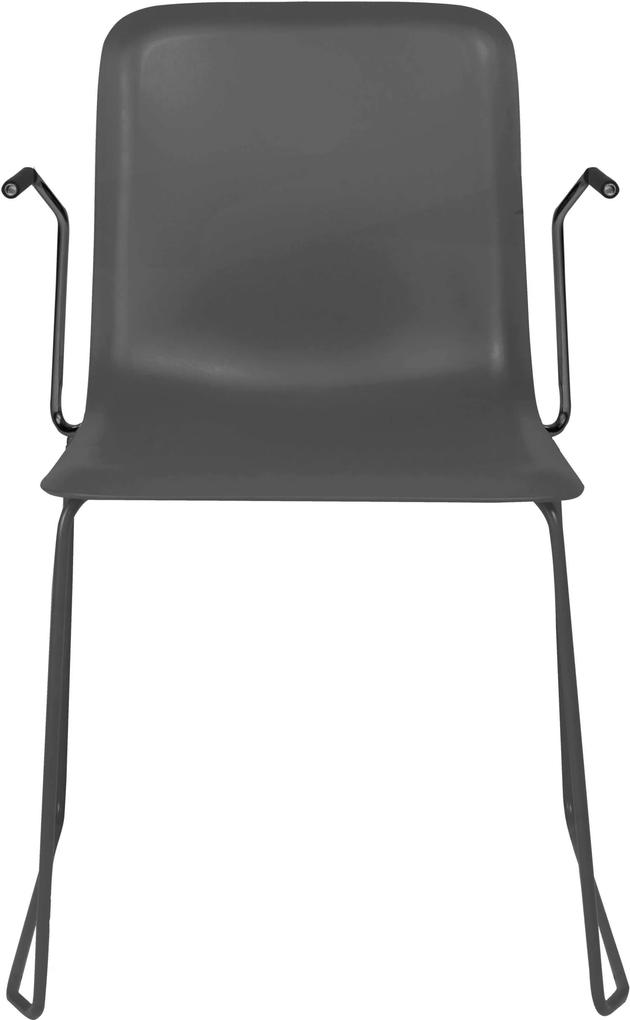 Lensvelt This 142 PP Chair stoel donkergrijs