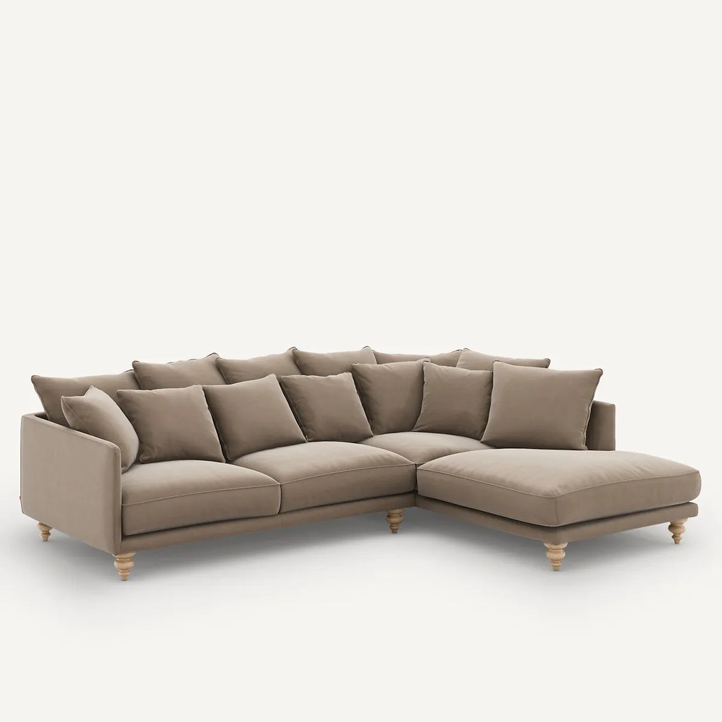 Hoekbank van fluweel, Lazare