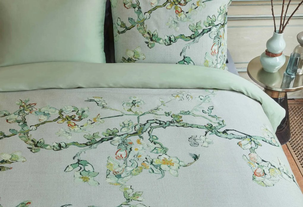 Van Gogh Blossom Dekbedovertrek Grey – Bij Swiss Sense
