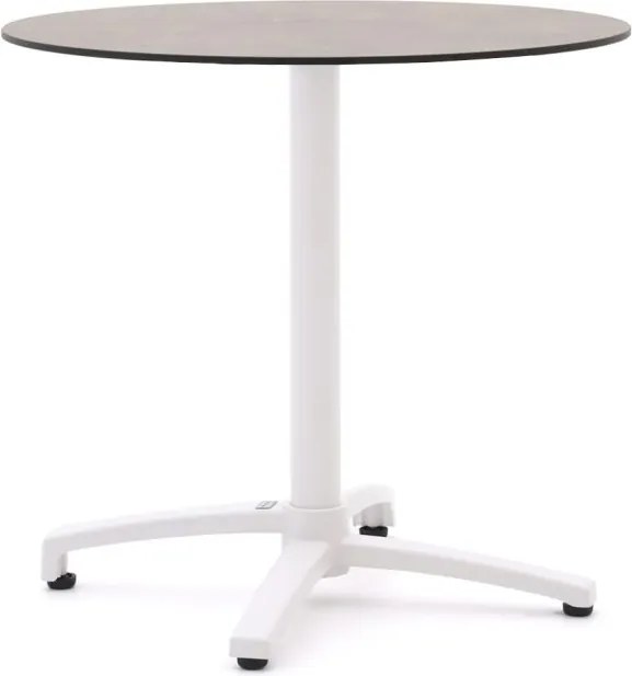 Inklapbare tafel Bellagio  | Vierkant  | Tuintafel Kunststof | 80cm | Kees Smit Tuinmeubelen
