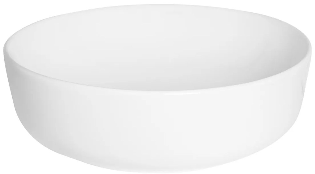 Kerra 98 waskom rond glans wit 41.5x41.5x13cm
