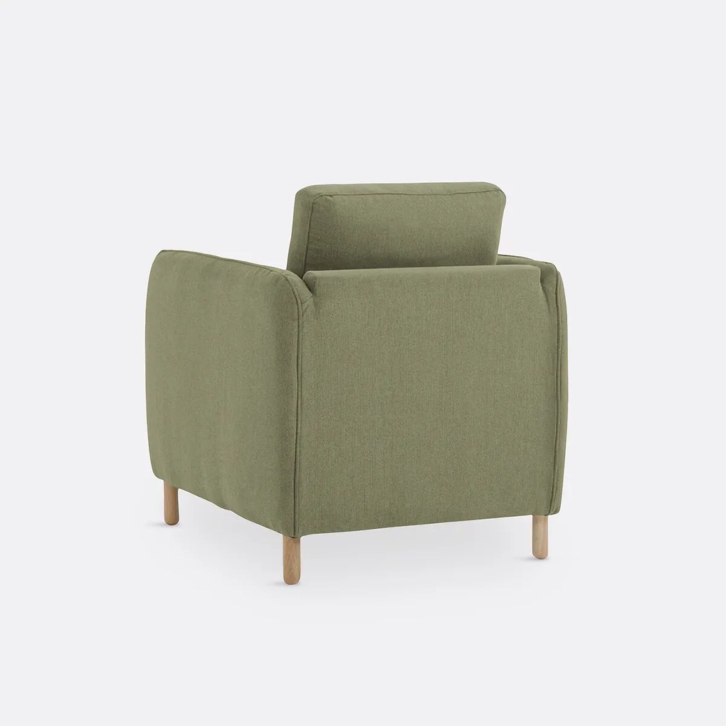 Fauteuil mêlee polyester, Loméo