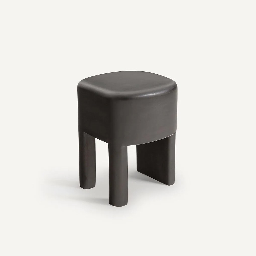 Beschilderd mangohouten bijzettafeltje, Oreus