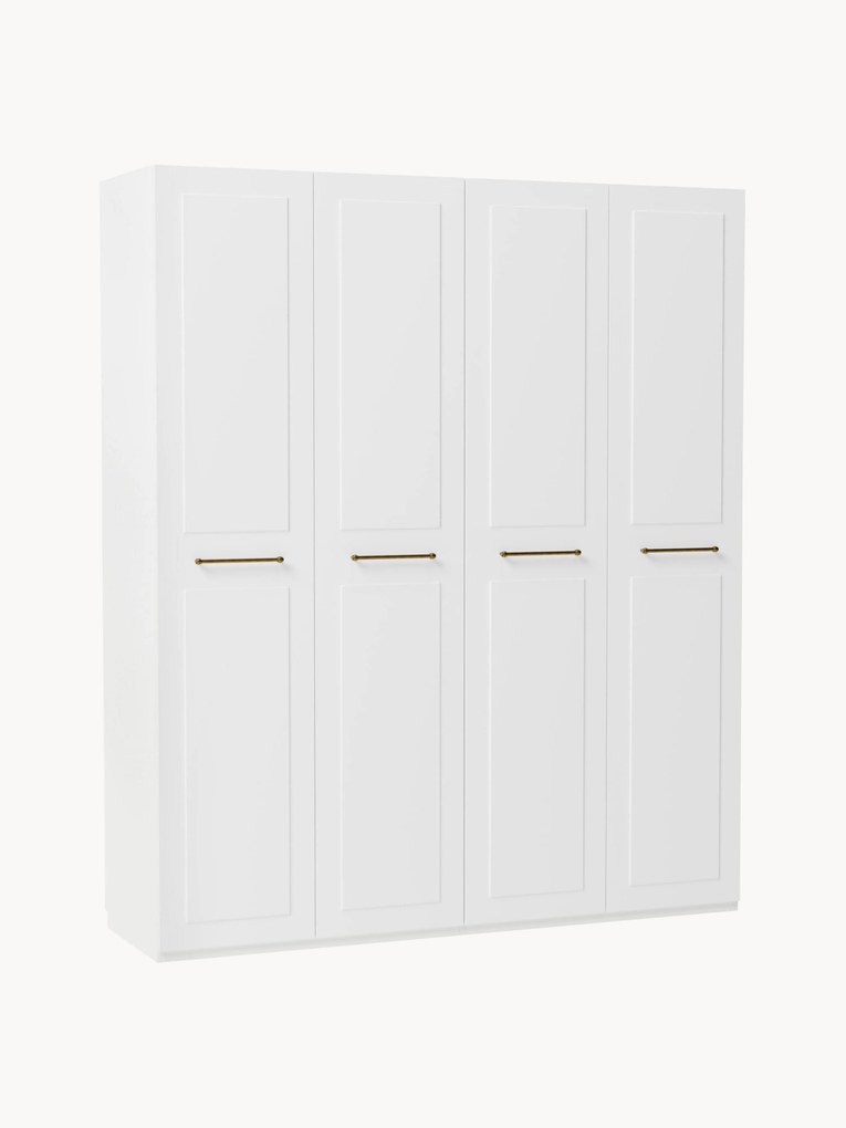 Modulaire draaideurkast Charlotte, 200 cm breed, in verschillende formaten