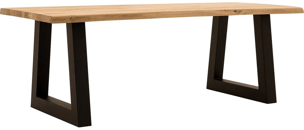 Goossens Eettafel Blade, Boomstamblad 260 x 100 cm 5 cm dik