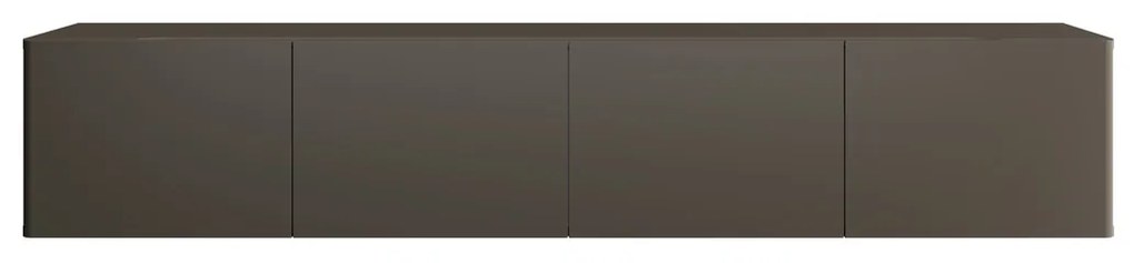 Hangend Tv-meubel Taupe 194 Cm - 194x35.5x35cm.