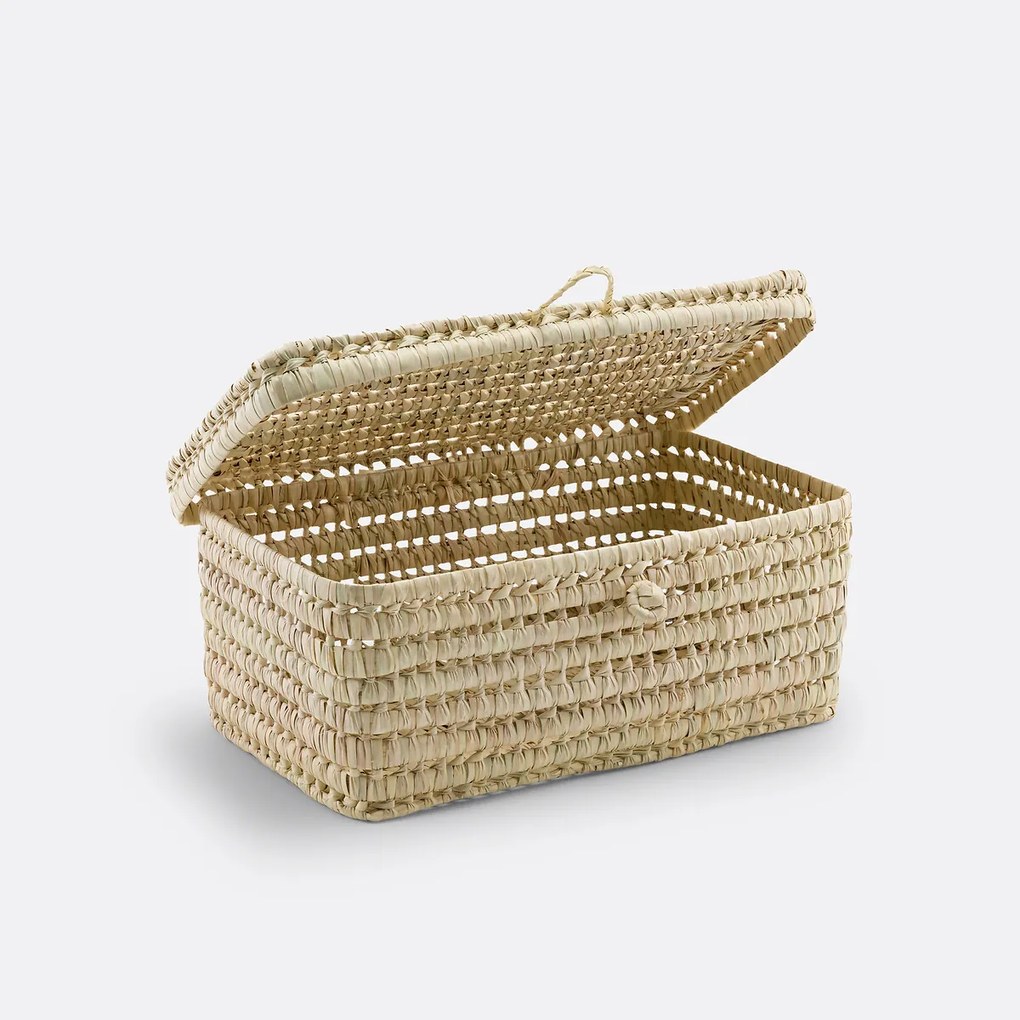 Mand in palmbladeren L47 cm, Ghada