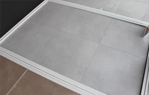 Vloertegel 60x60 Cm Betonlook Bonn Wit Grijs RBT115
