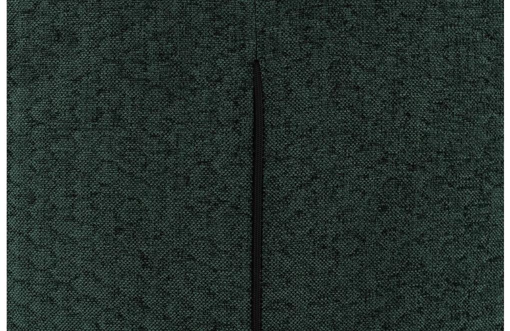 Goossens Excellent Eetkamerstoel Premiere groen stof graden draaibaar met armleuning, elegant chic