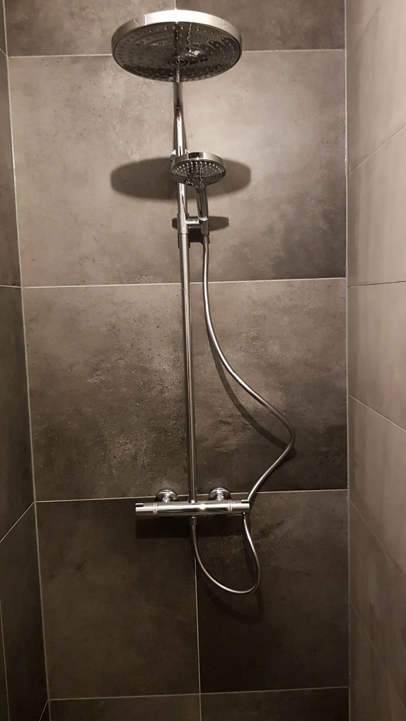 Vloertegel 60x120 Cm Betonlook Licht Grijs DC89