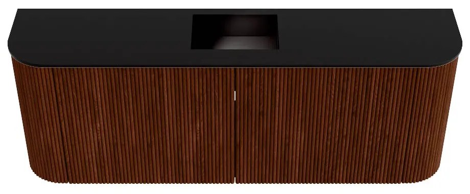 Mondiaz Joya 115cm toiletmeubel ronding links/rechts ruby met wastafel faye midden 1 kraangat urban