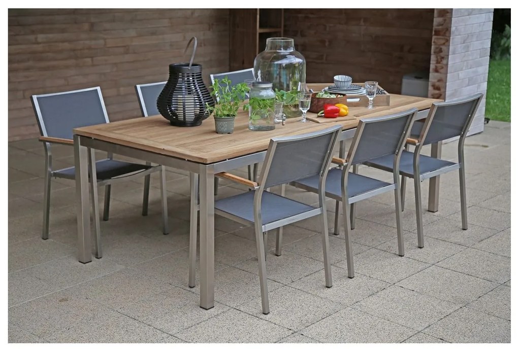 Bernstein Freiburg dining tuinstoel stapelbaar
