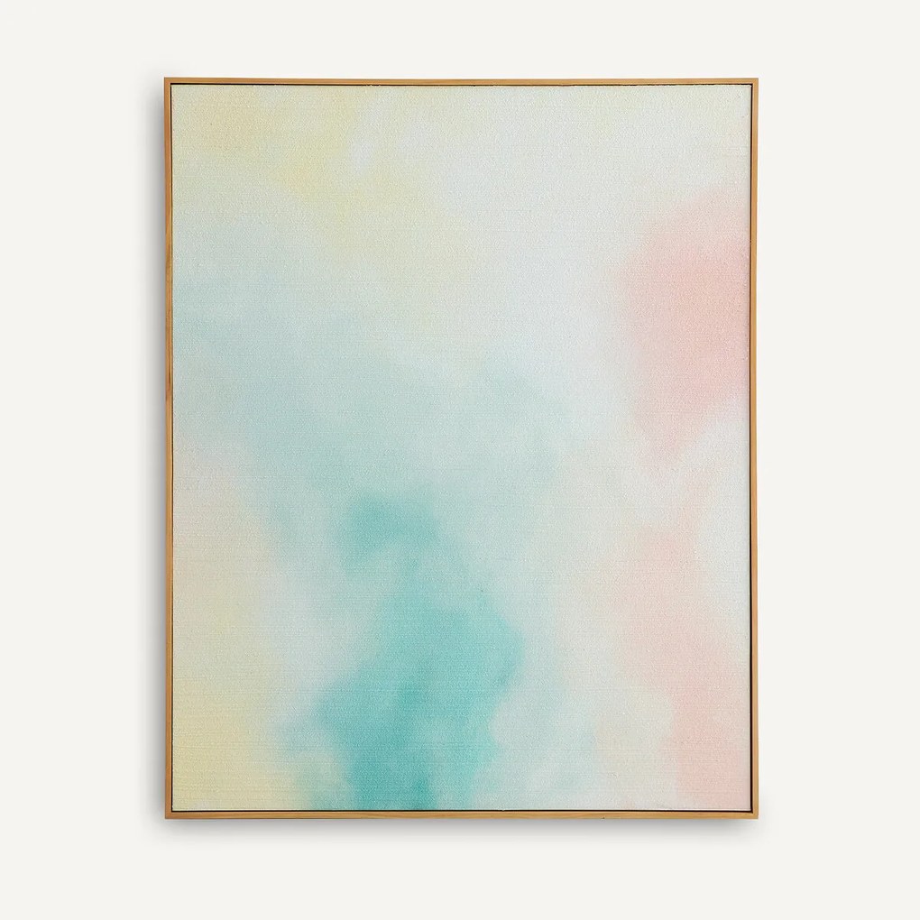 Wandkader, handgeschilderd pastel, DAWN