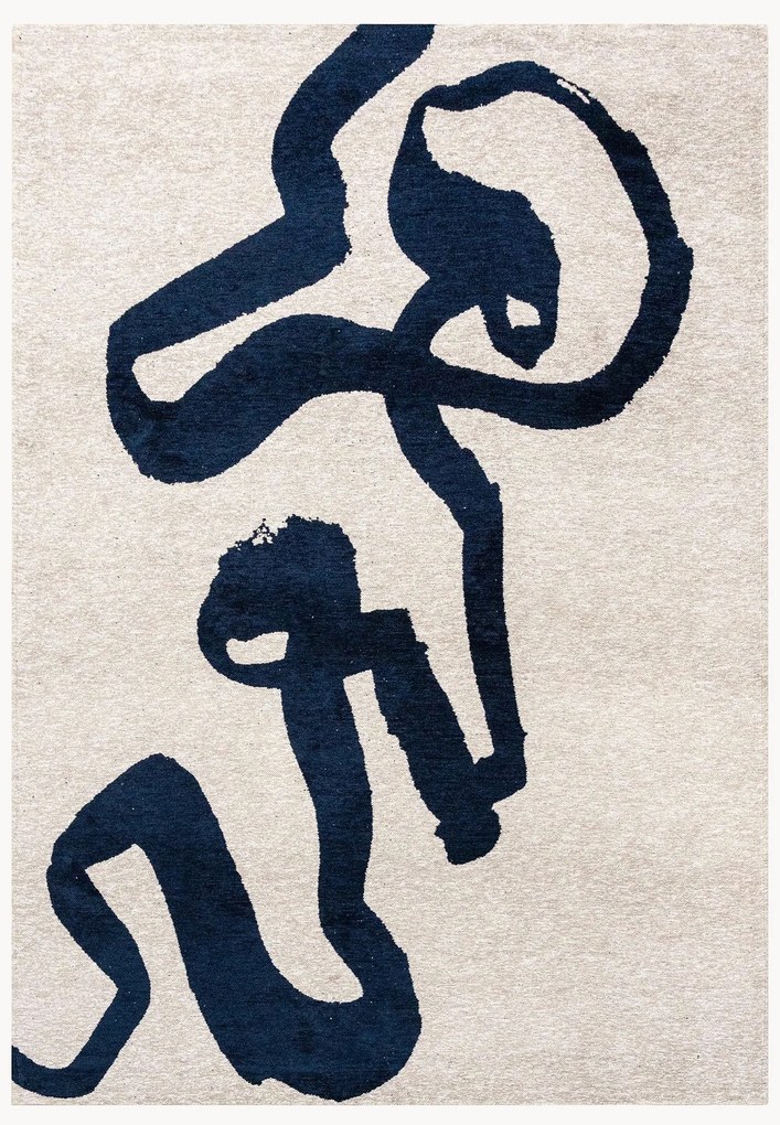 Laagpolig vloerkleed Ribbon