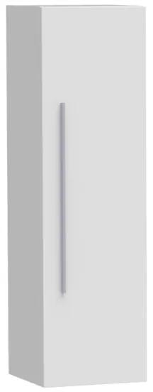 Saniclass Exclusive line kolomkast 35x120x35cm met softclose 1 deur 0 lades Wit hoogglans 7312