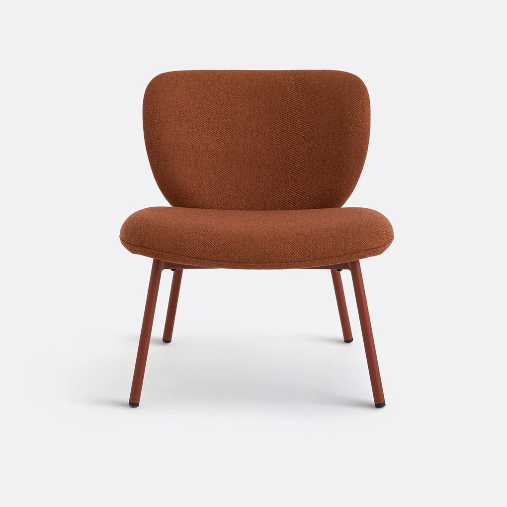 Gestoffeerde loungestoel Belvini