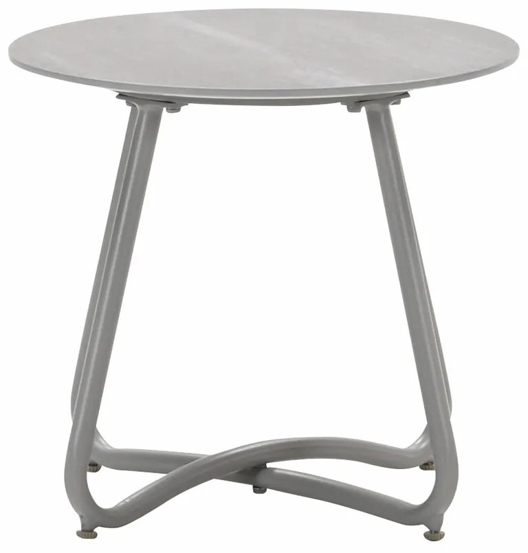 Garden Impressions Roswell loungestoelen - Fons bijzettafel Ø45x41 cm