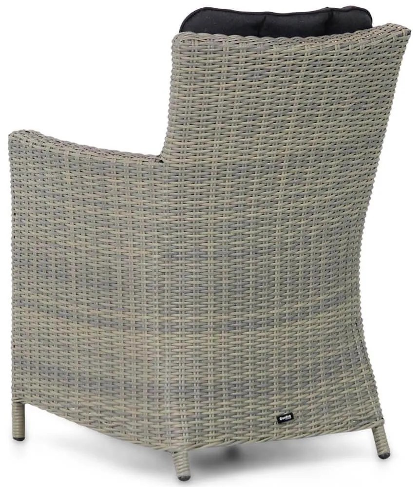 Tuinstoel Wicker Taupe-naturel-bruin Garden Collections Venerdi