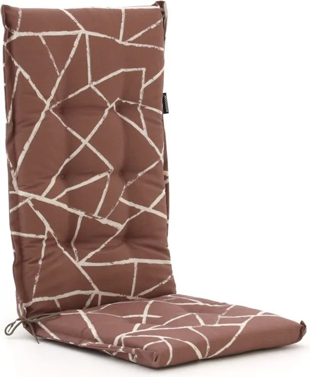 Dikke tuinkussen | Rood  | Katoen/Polyester | Madison | 120x50cm | Kees Smit Tuinmeubelen