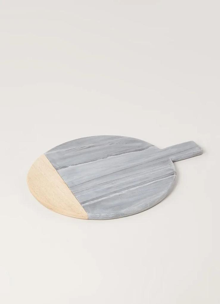 Nkuku Bwari snij- en serveerplank van marmer 32 cm