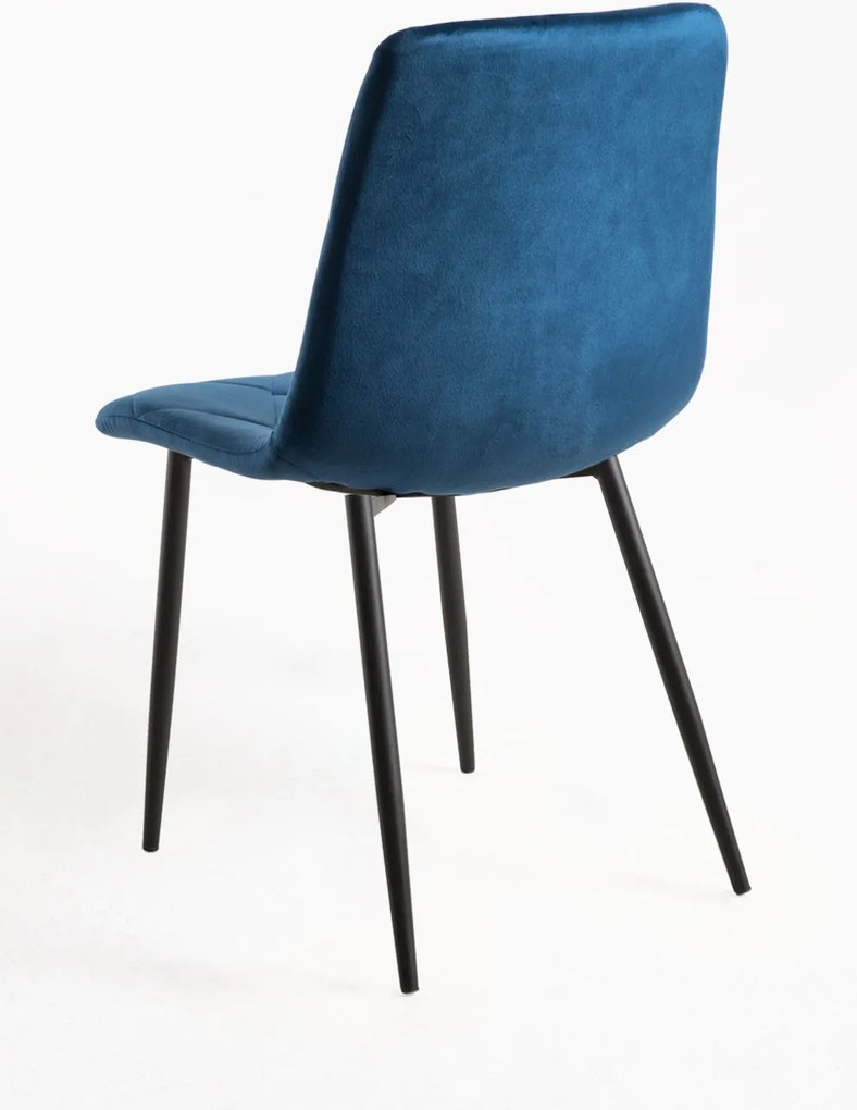 Set 4 Lyke Fluwelen Stoelen