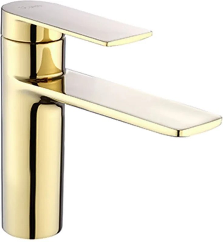 Wastafelkraan Rea Storm Gold Low