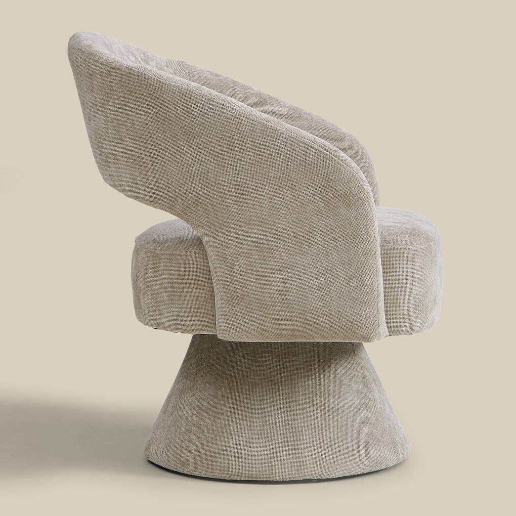 Draaifauteuil Woonkamer Beige