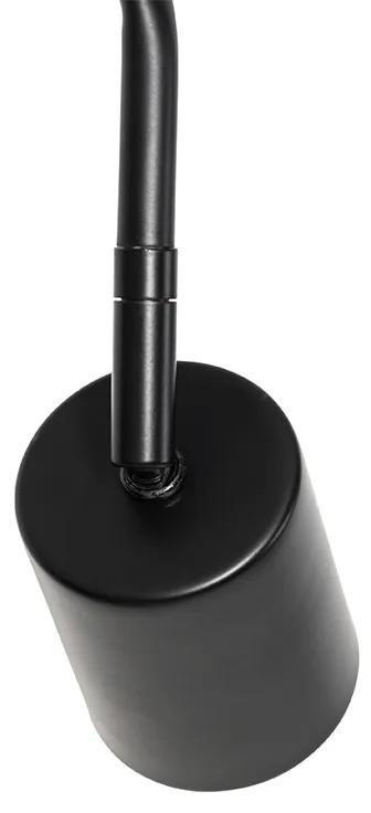 Moderne vloerlamp zwart verstelbaar - Java Modern GU10 Binnenverlichting Lamp