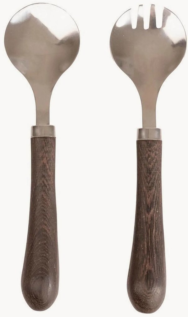 Houten saladebestek Astrid, 2-delig