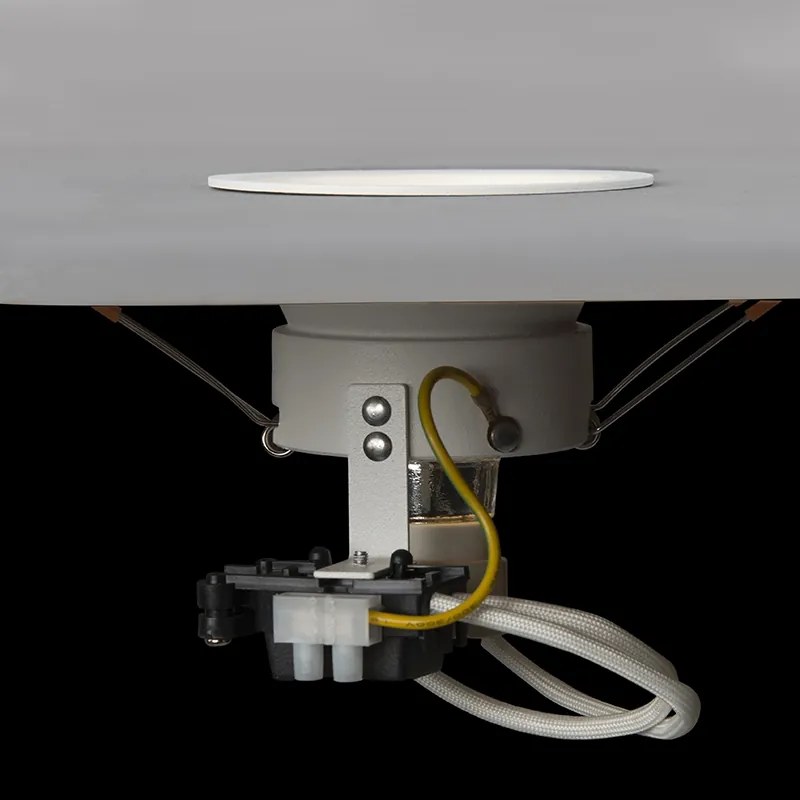 Set van 6 Inbouwspot wit draai- en kantelbaar - Alloy