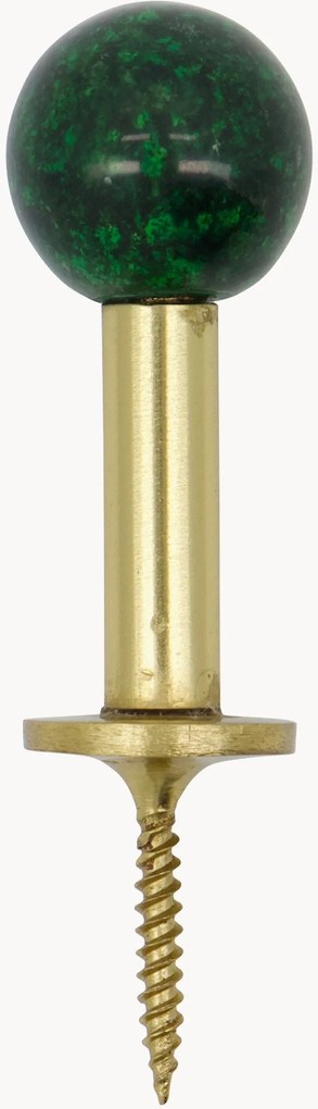 Handgemaakte metalen wandhaken Ball, 2-delig