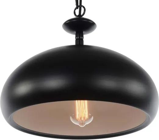 Bourdeaux Vintage Design Hanglamp Zwart