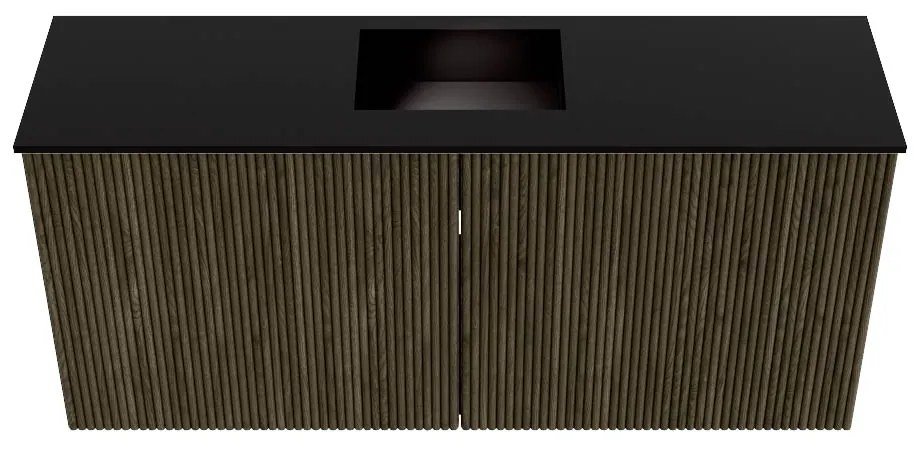 Mondiaz Joya 90cm toiletmeubel shadow met wastafel faye midden zonder kraangat urban