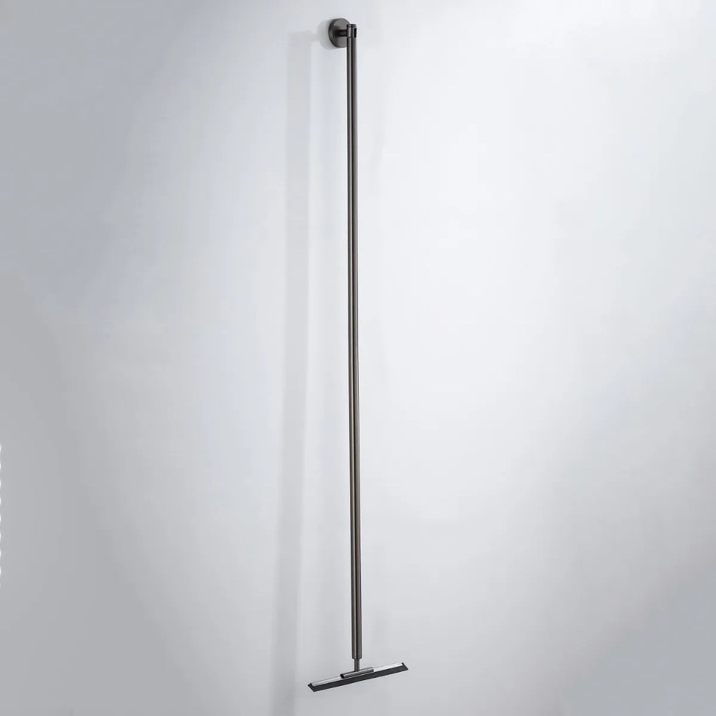 Saniclear Iron vloerwisser 125cm verouderd ijzer - gunmetal