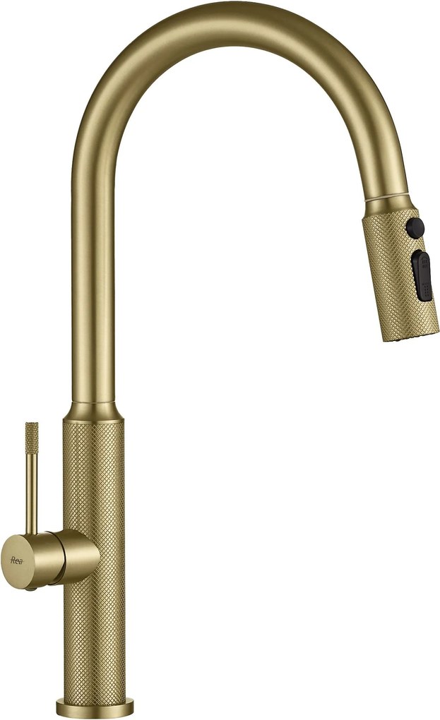 Keukenkraan Rea Master Brush Gold