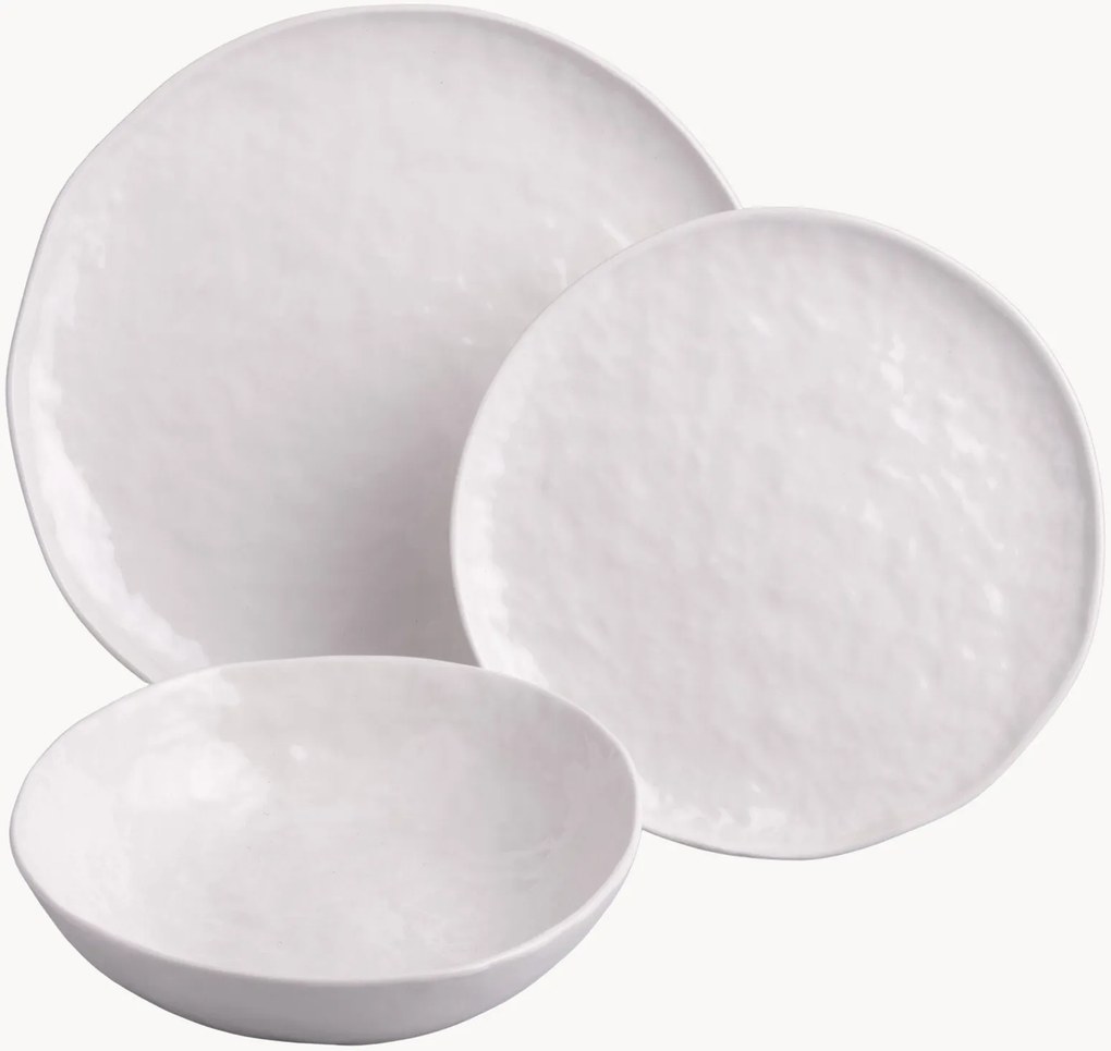 Porseleinen tafelserviesset Elegance, 6 personen, 18-delig
